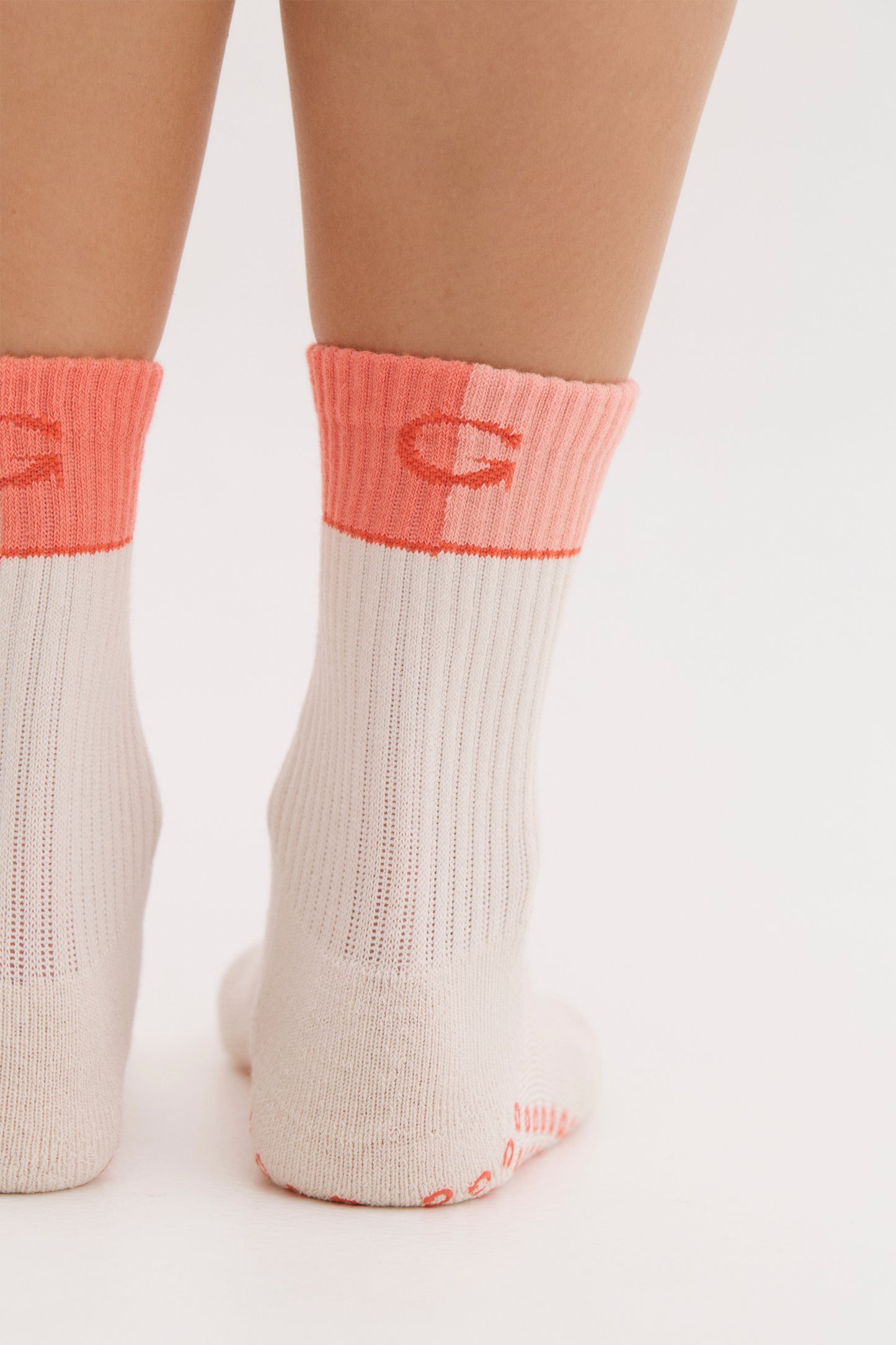 
                  
                    premium pink grip socks for pilates studio workouts
                  
                
