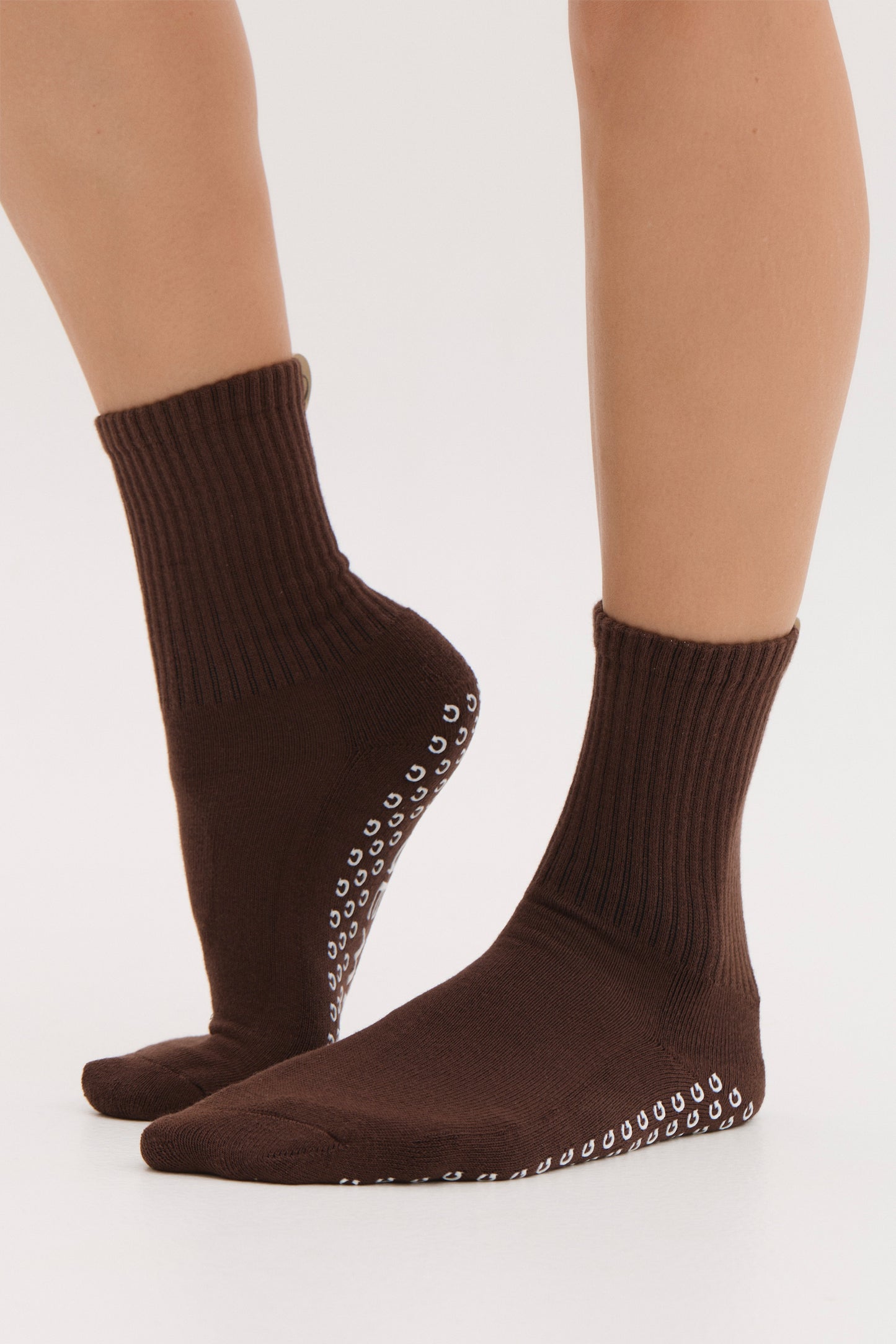 
                  
                    close up pilates sock grip pattern
                  
                